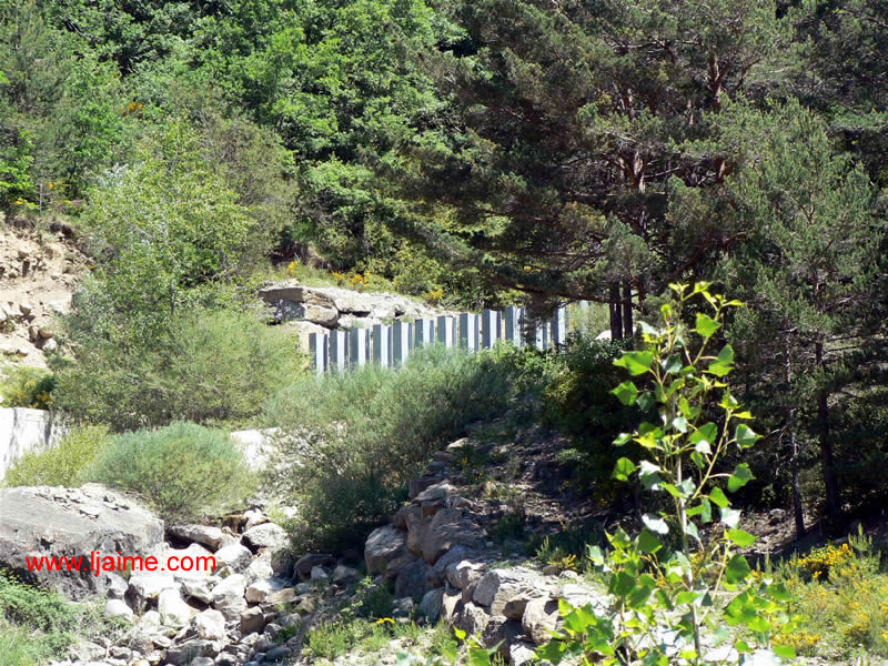 Defensas barranco Galn de Tena